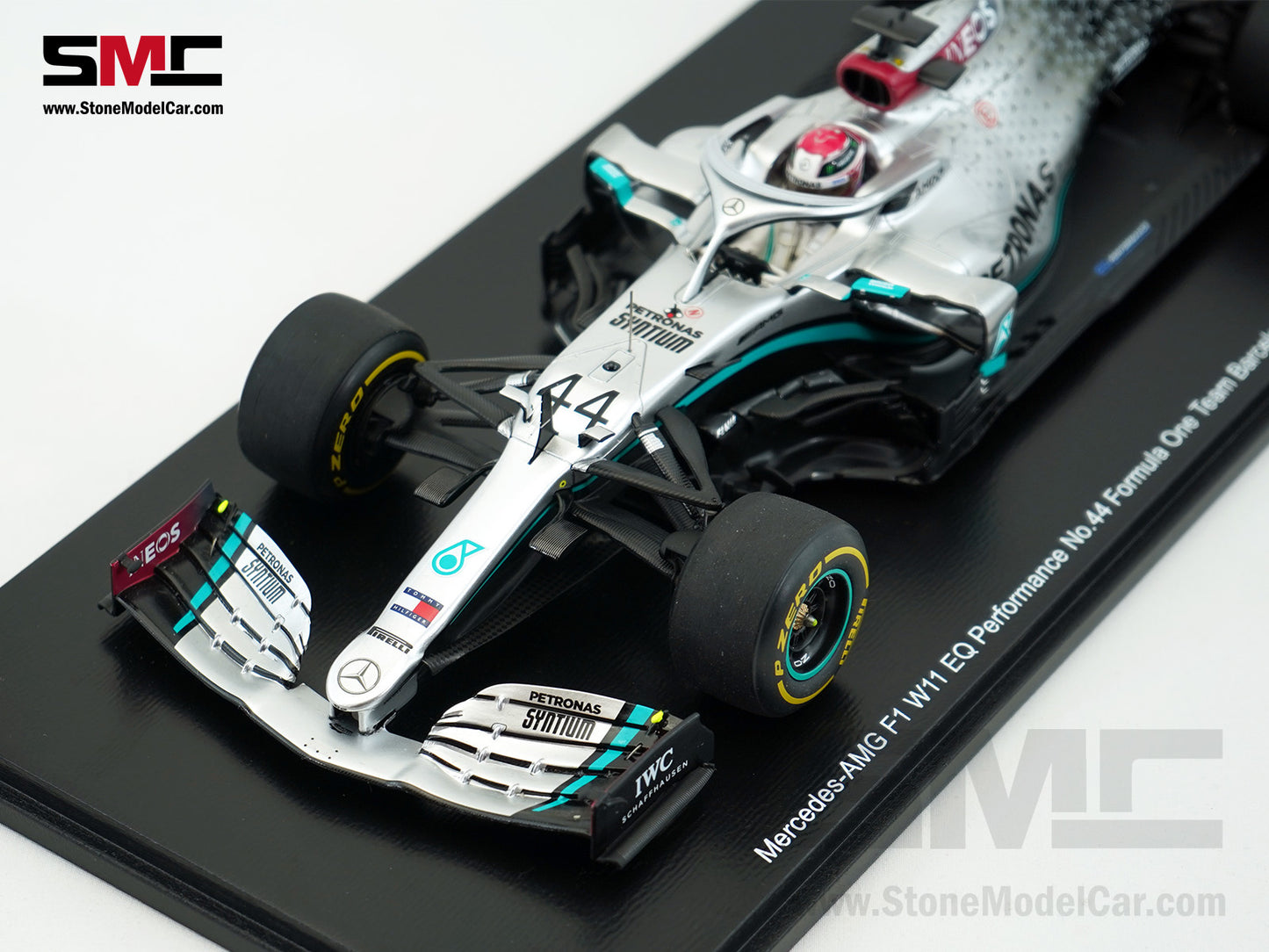 2020 7x World Champion Mercedes F1 W11 #44 Lewis Hamilton Barcelona Test 1:18 Spark 18S473S