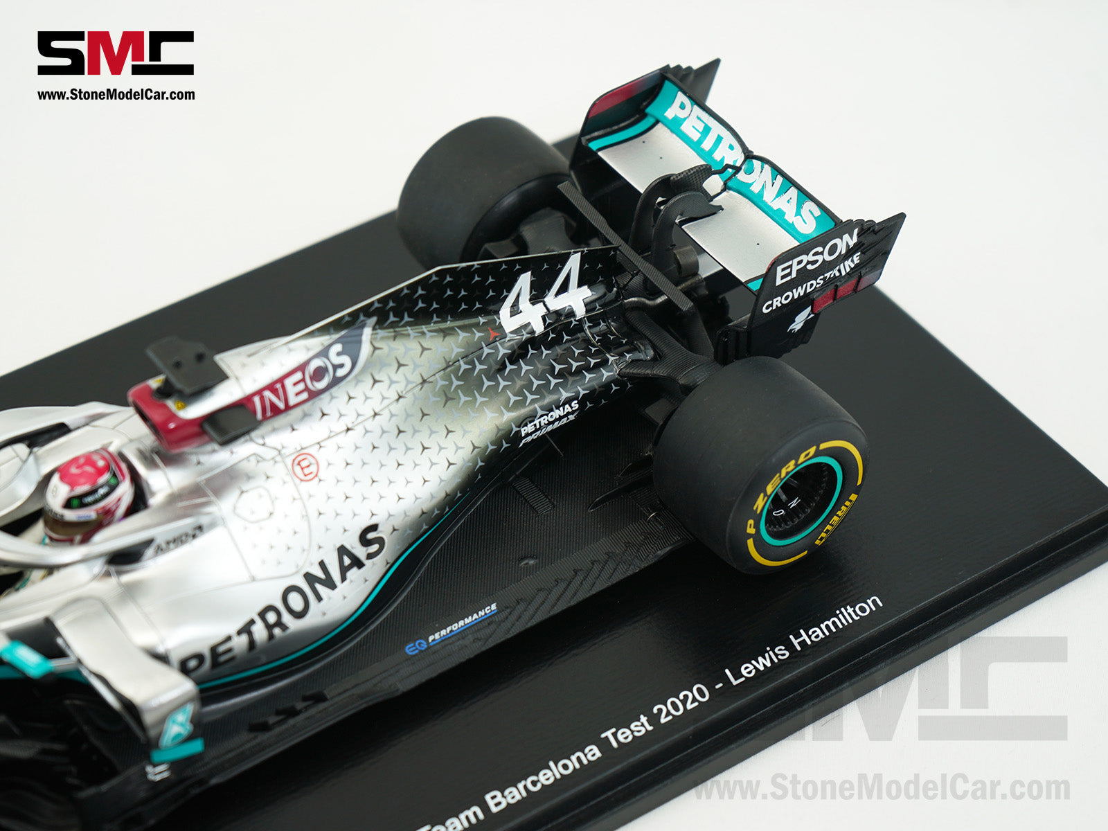 スパーク　Mercedes F1 100勝目　Lewis Hamilton 2020 7x World Champion Mercedes F1 W11 #44 Lewis Hamilton