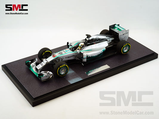 2014 2x World Champion Mercedes F1 W05 #44 Lewis Hamilton Abu Dhabi GP 1:12 MINICHAMPS