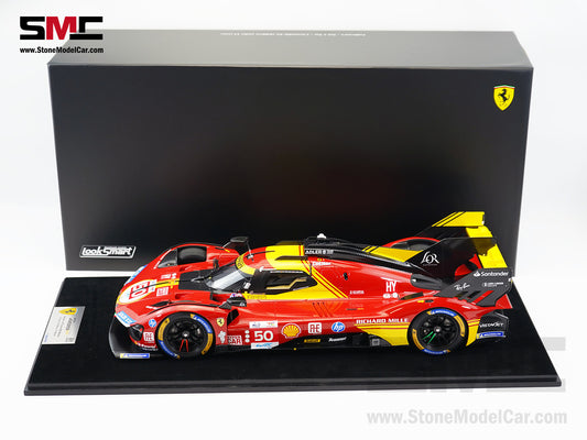 Ferrari 499P #50 AF CORSE Winner 24H Le Mans 2024 Looksmart 1:12 LS1211