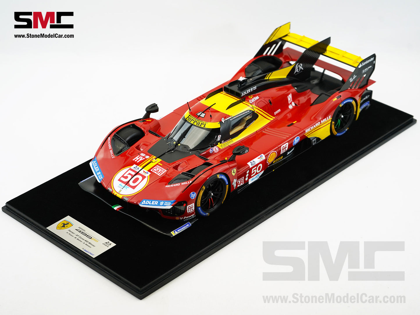 Ferrari 499P #50 AF CORSE Winner 24H Le Mans 2024 Looksmart 1:12 LS1211