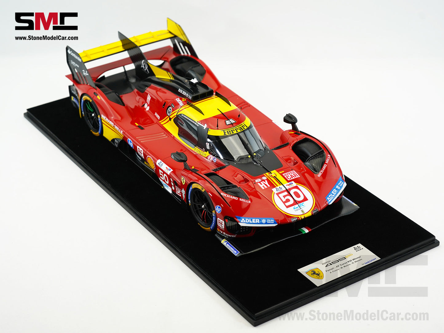 Ferrari 499P #50 AF CORSE Winner 24H Le Mans 2024 Looksmart 1:12 LS1211