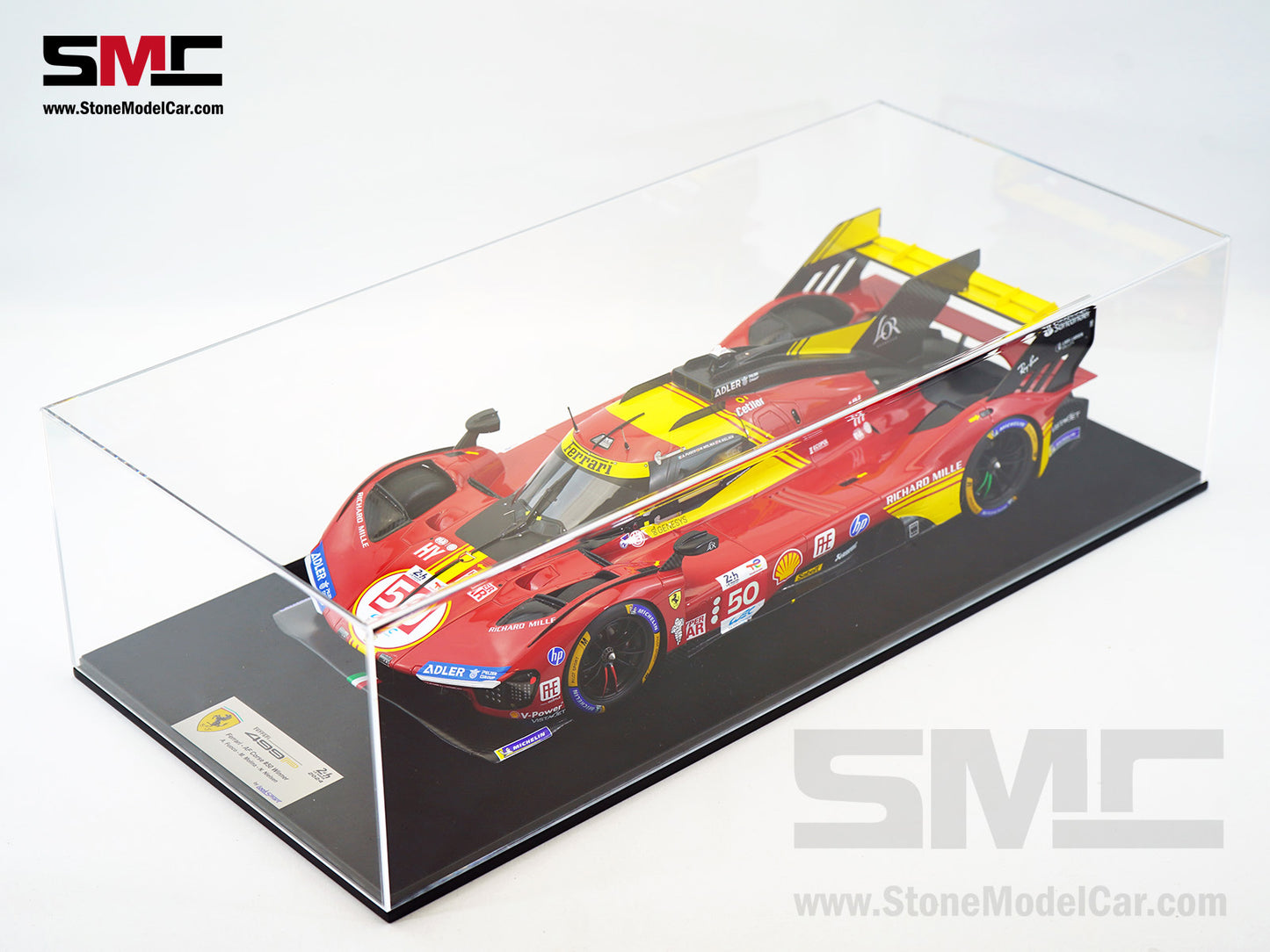 Ferrari 499P #50 AF CORSE Winner 24H Le Mans 2024 Looksmart 1:12 LS1211