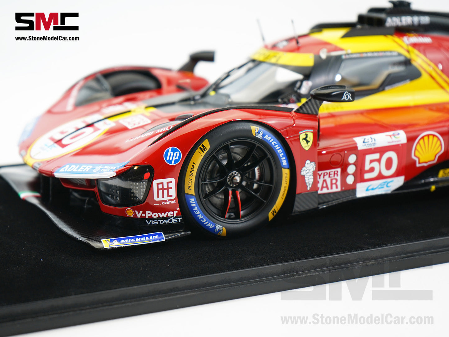 Ferrari 499P #50 AF CORSE Winner 24H Le Mans 2024 Looksmart 1:12 LS1211