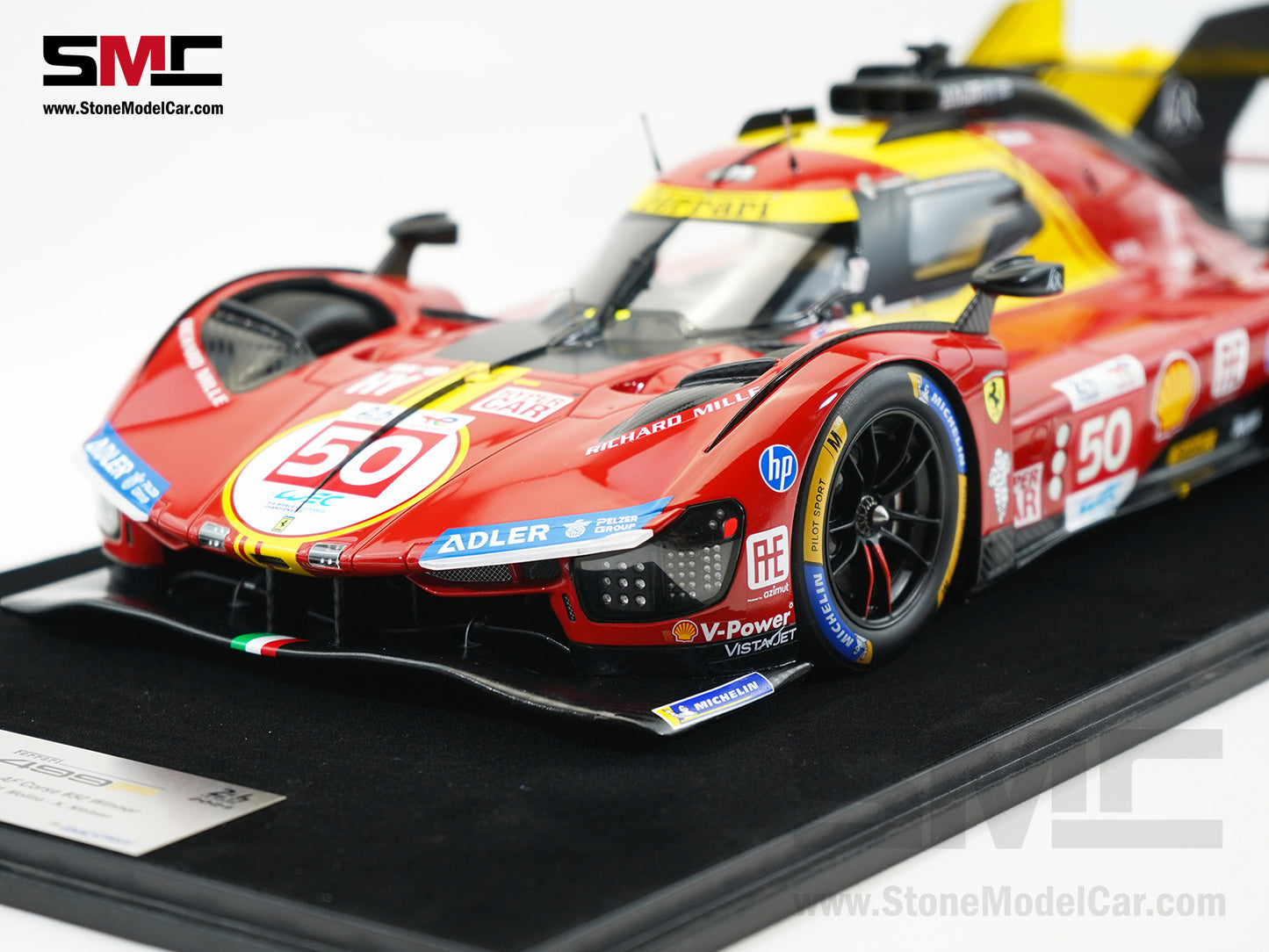 Ferrari 499P #50 AF CORSE Winner 24H Le Mans 2024 Looksmart 1:12 LS1211