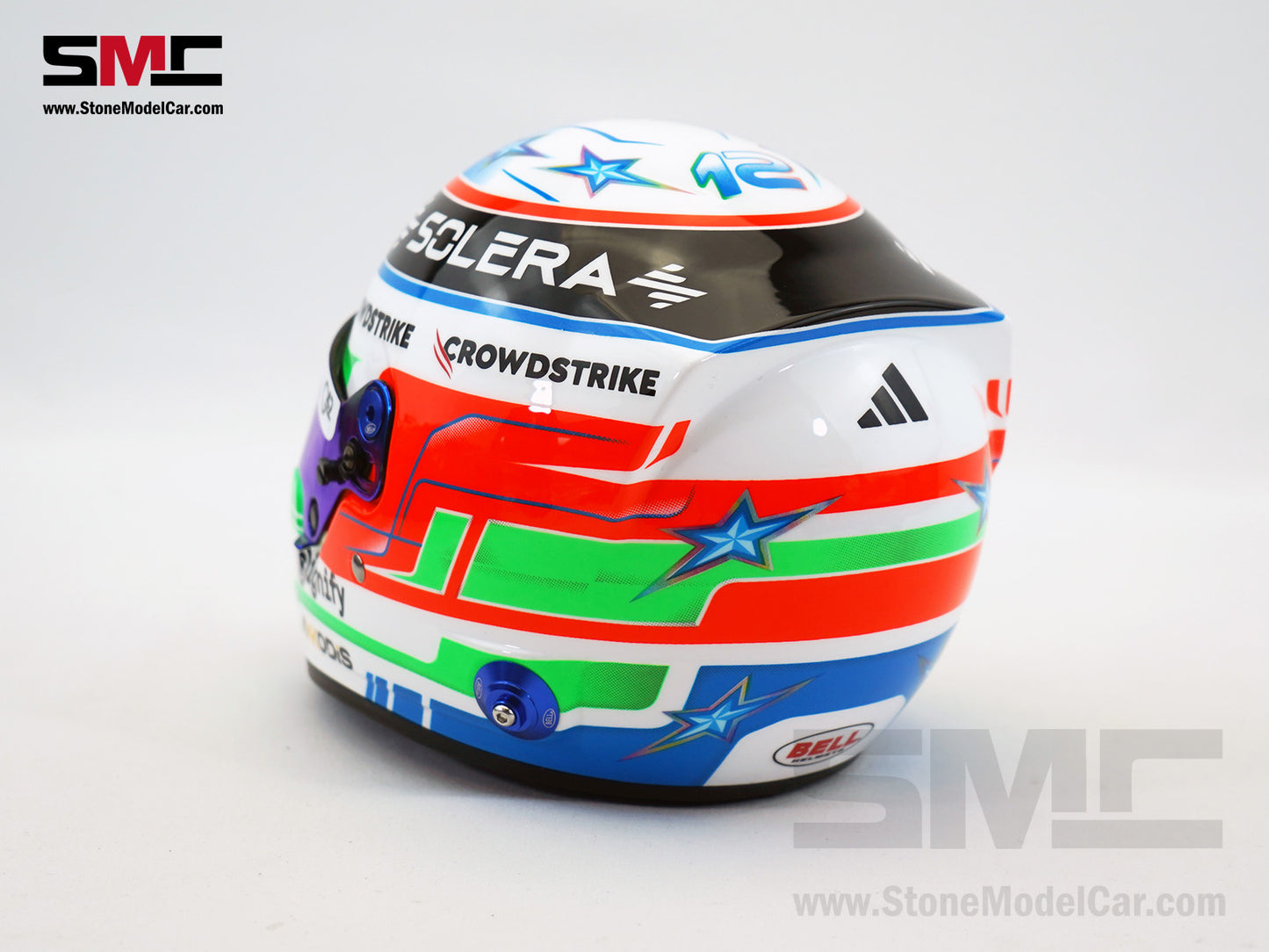 Mercedes F1 W16 #12 Kimi Antonelli Australian GP 2025 1st Career Point BELL 1:2 Miniature Helmet