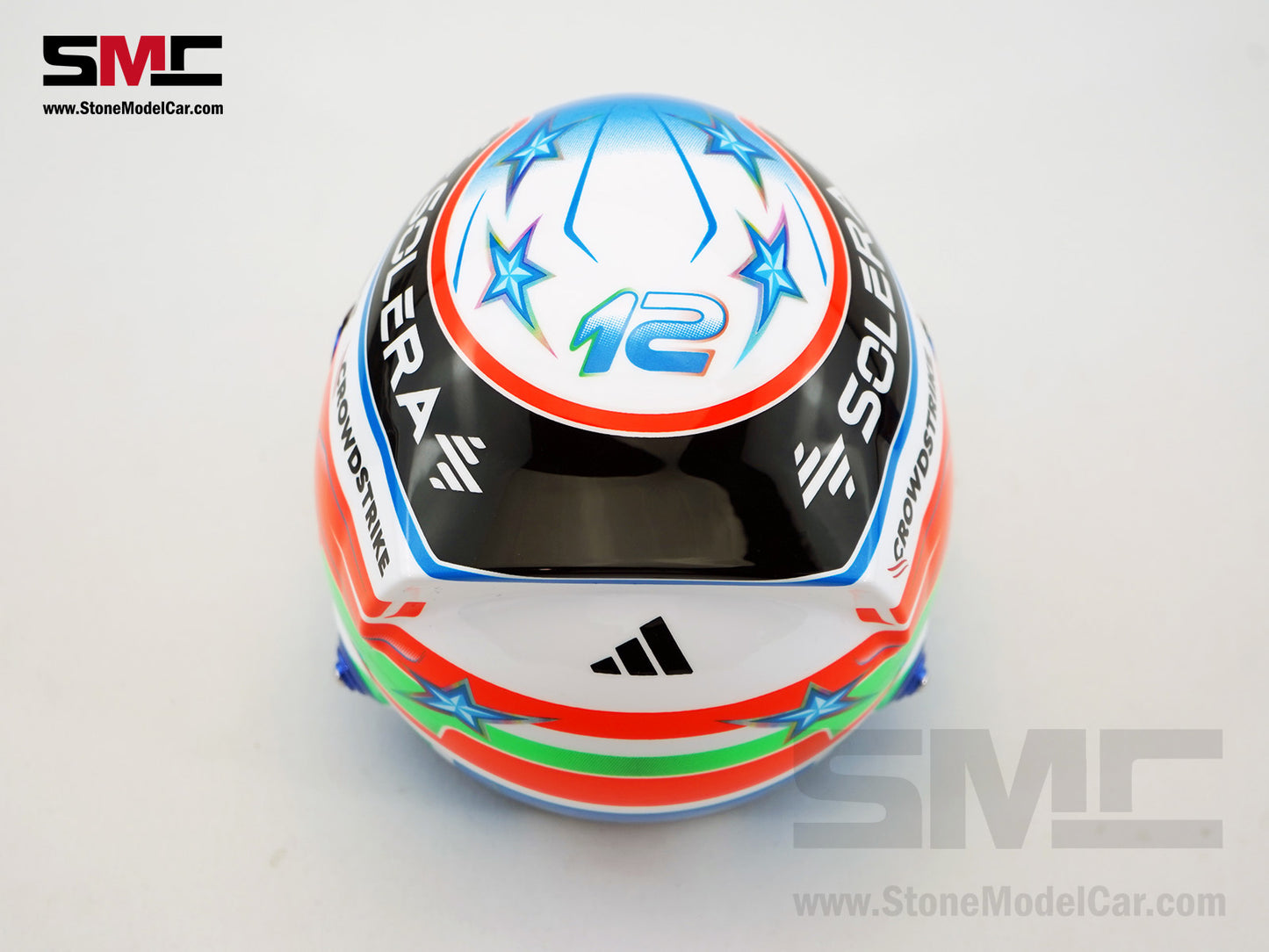 Mercedes F1 W16 #12 Kimi Antonelli Australian GP 2025 1st Career Point BELL 1:2 Miniature Helmet
