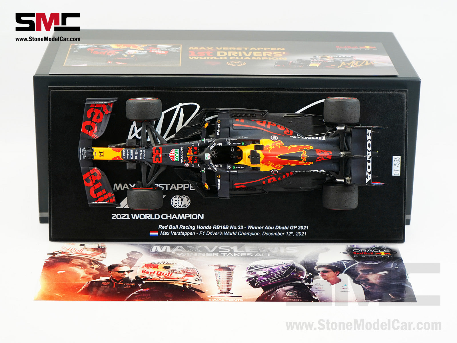 Spark 1/43 Red Bull Racing Honda RB16B Max Verstappen