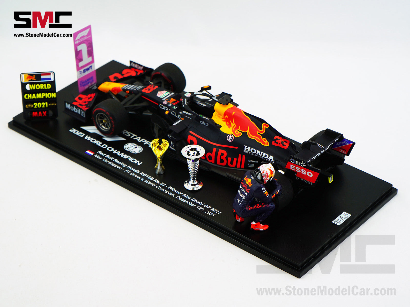 Spark 1/18 RB16 マックス・フェルスタッペン 1/18 Spark 2021 Formula 1 Red Bull Racing Honda RB16B #33