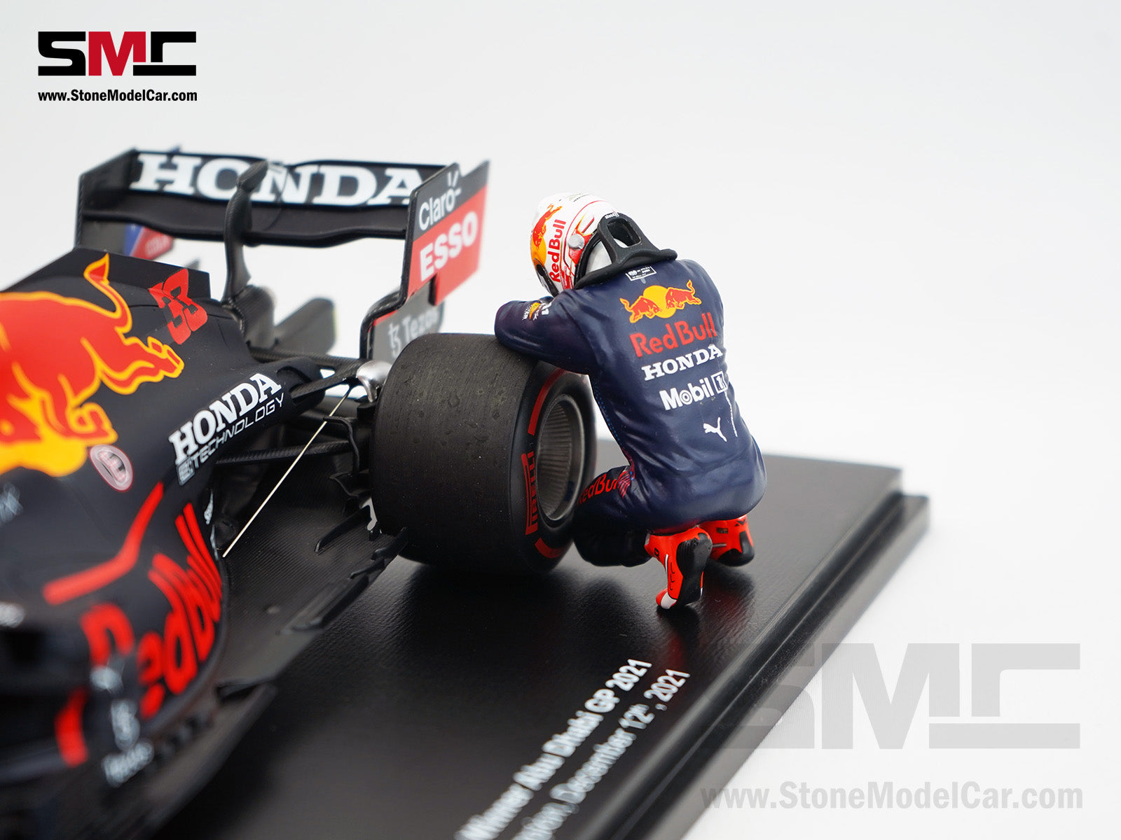 2021 F1 World Champion #33 Max Verstappen Red Bull RB16B Abu Dhabi