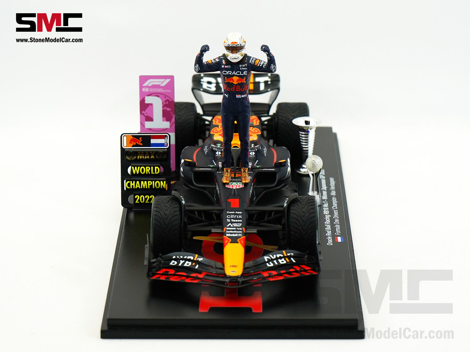 2022 World Champion #1 Max Verstappen Red Bull F1 RB18