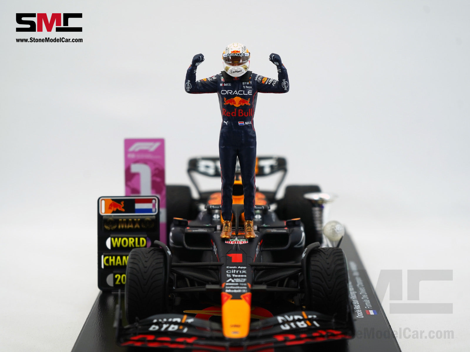 2022 World Champion #1 Max Verstappen Red Bull F1 RB18