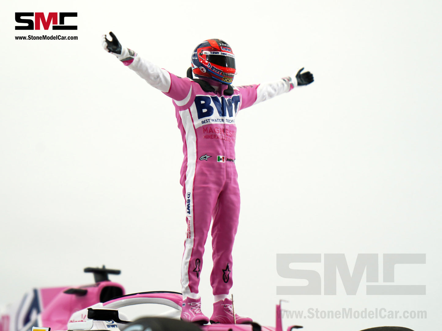 BWT Racing Point F1 RP20 #11 Sergio Perez Sakhir 2020 1st Career Win 1:18 Spark Special Edition