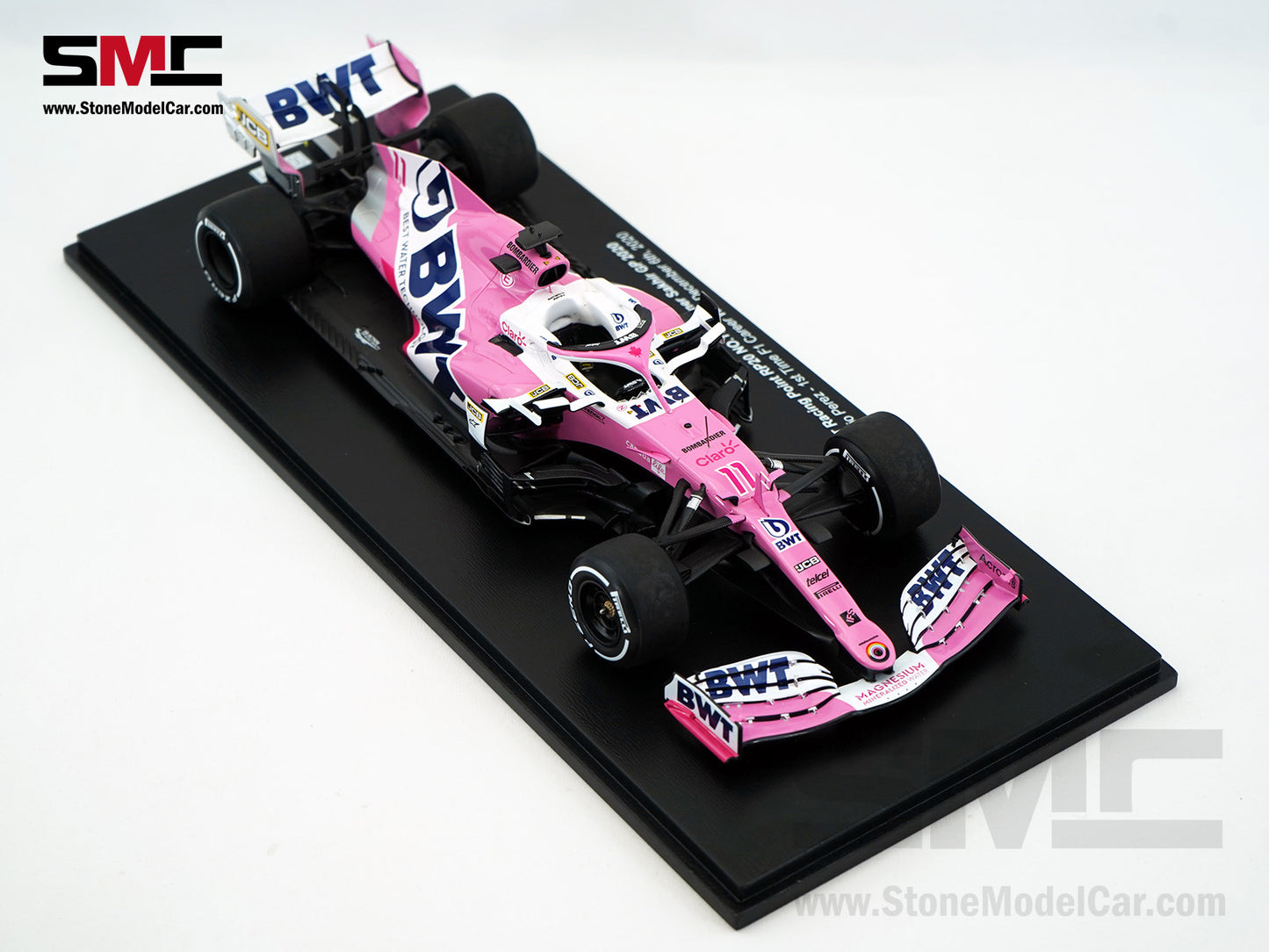 BWT Racing Point F1 RP20 #11 Sergio Perez Sakhir 2020 1st Career Win 1:18 Spark Special Edition