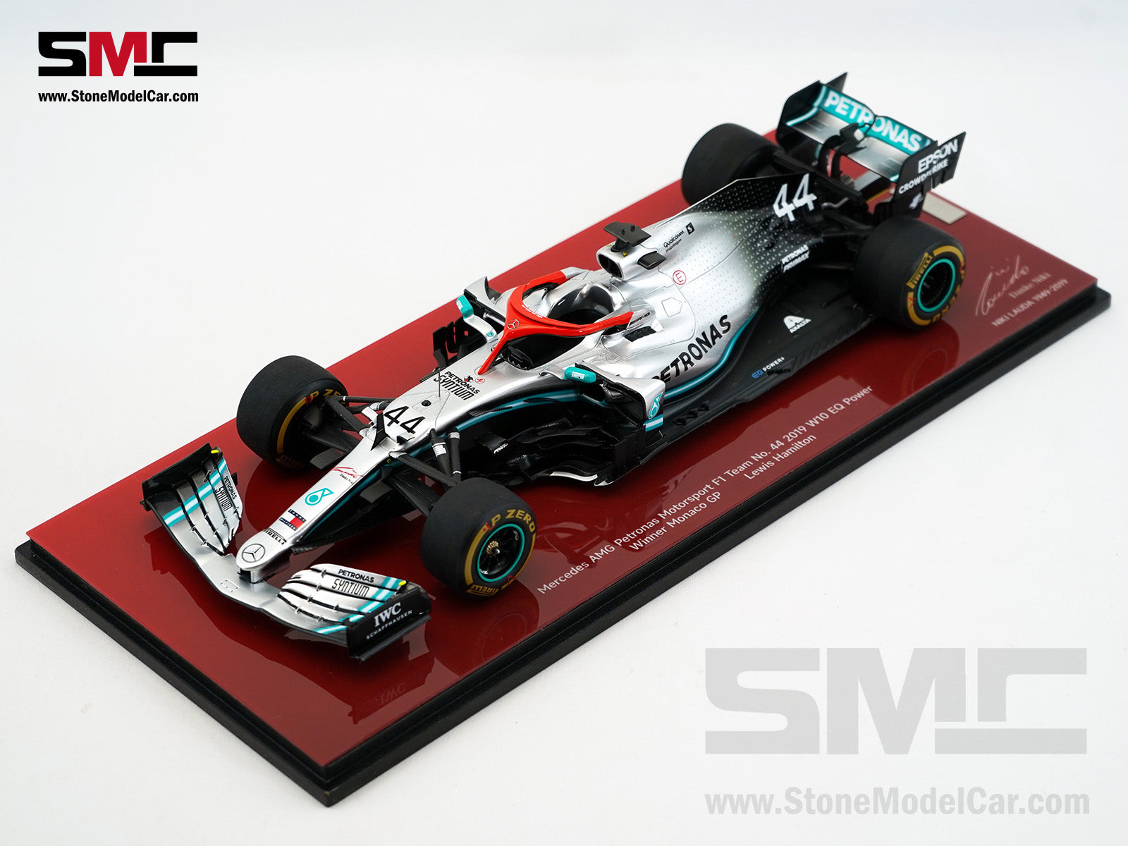 スパーク 1/43 メルセデス W10 2019モナコGP #44 ハミルトン Mercedes AMG F1 W10 #44 Lewis Hamilton Monaco GP 2019 6x WDC