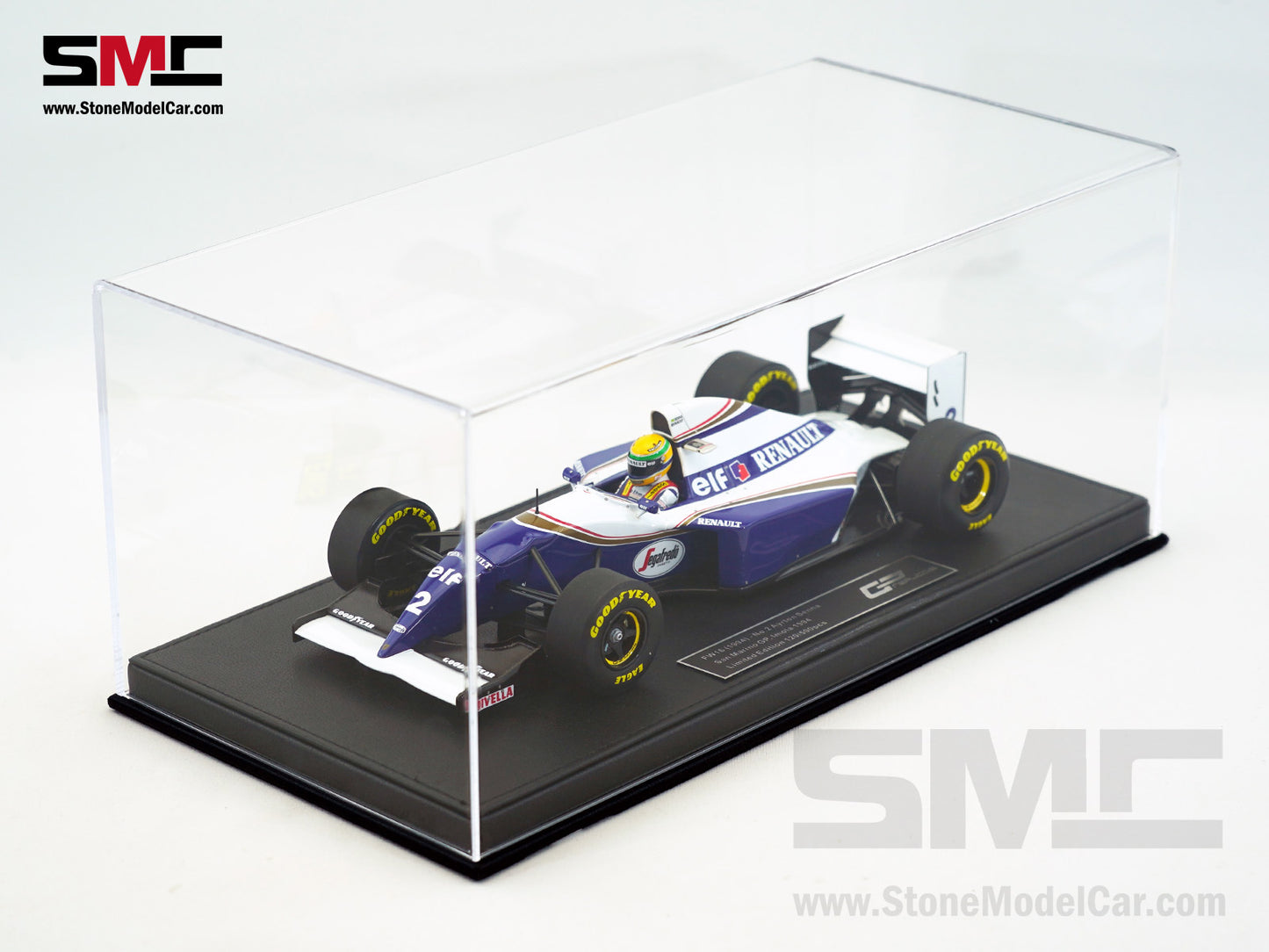 Williams Renault F1 FW16 #2 Ayrton Senna San Marino GP 1994 1:18 GP REPLICAS + Decal