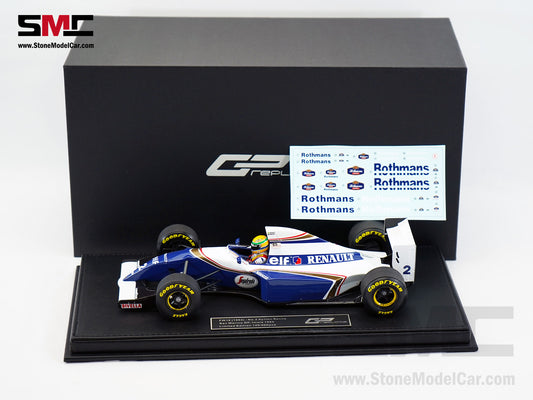 Williams Renault F1 FW16 #2 Ayrton Senna San Marino GP 1994 1:18 GP REPLICAS + Decal