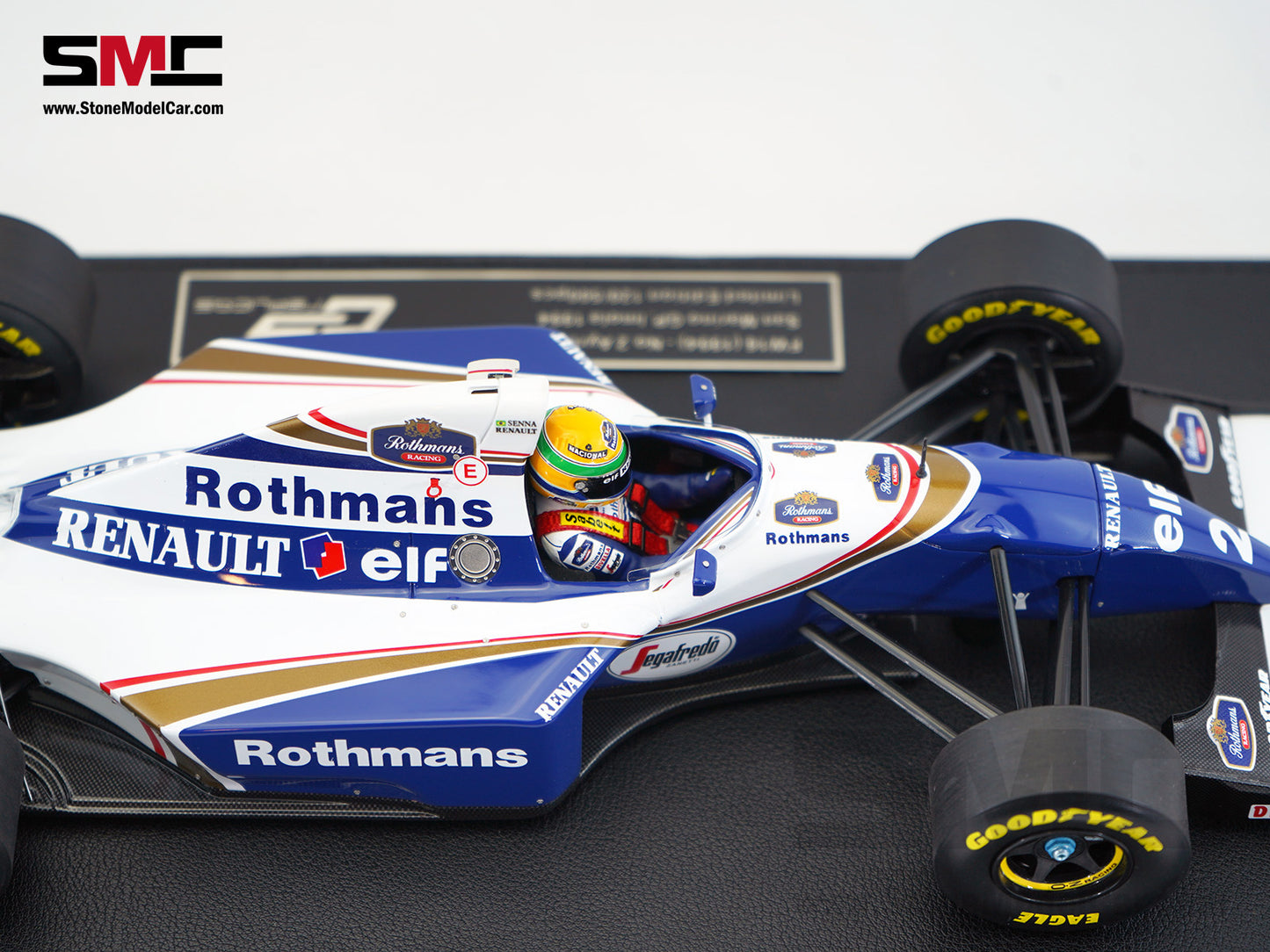 Williams Renault F1 FW16 #2 Ayrton Senna San Marino GP 1994 1:18 GP REPLICAS with Decal