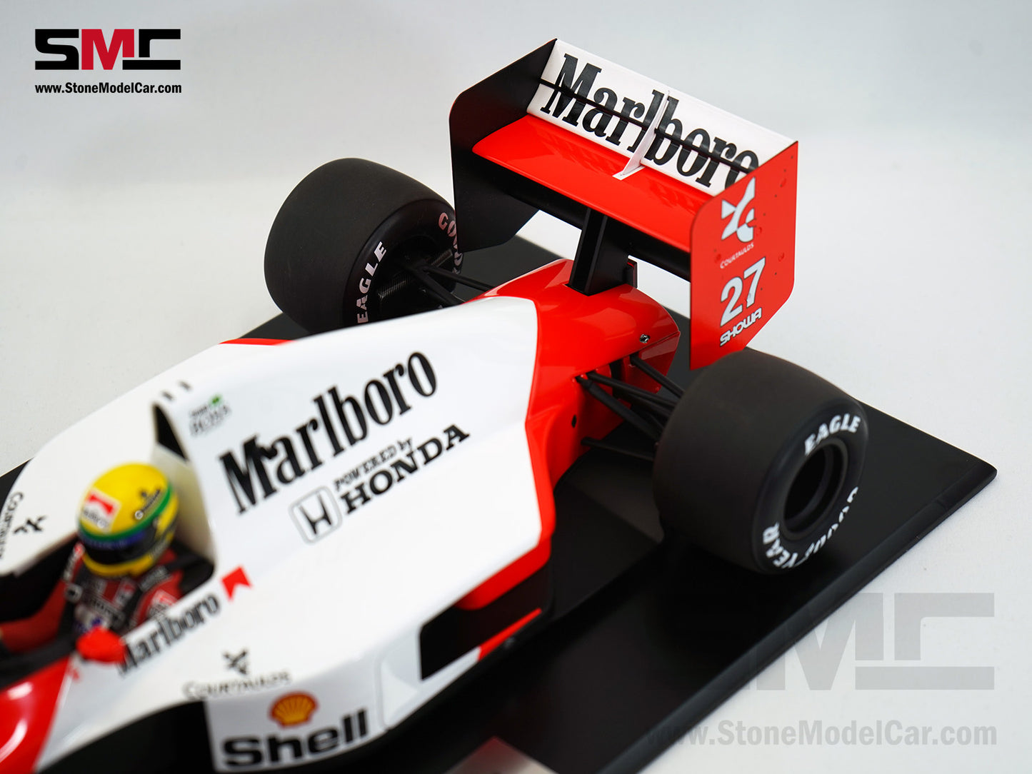 Mclaren F1 MP4/5B #27 Ayrton Senna 1990 World Champion 1:12 MINICHAMPS with Decal