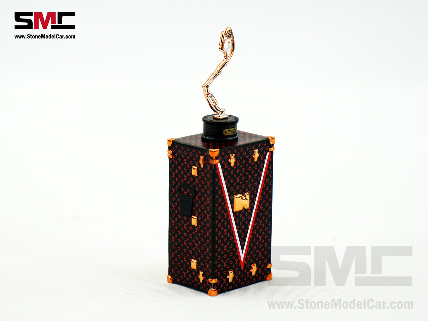SMC F1 1:18 Monaco GP 2x pcs Trophy Set - Winner Race Circuit Track Trophy, Louis Vuitton Case