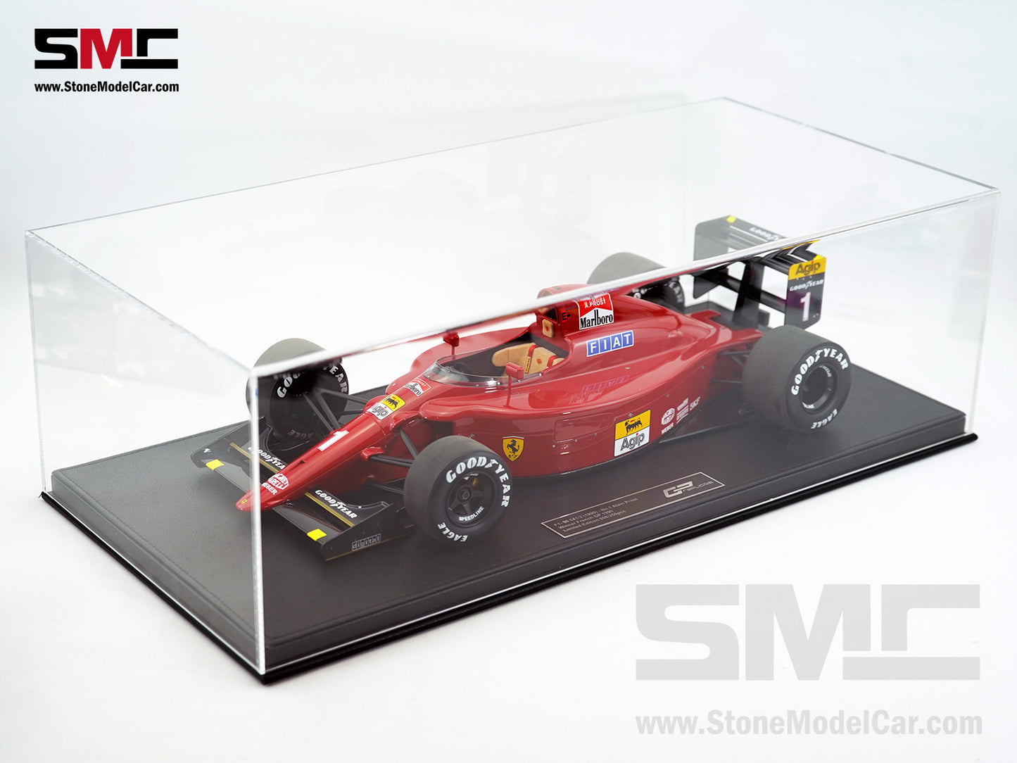 Ferrari F1 - 90 641/2 #1 Alain Prost French Winner 1990 GP Replicas 1:12 GP12-22C with Marlboro Decal