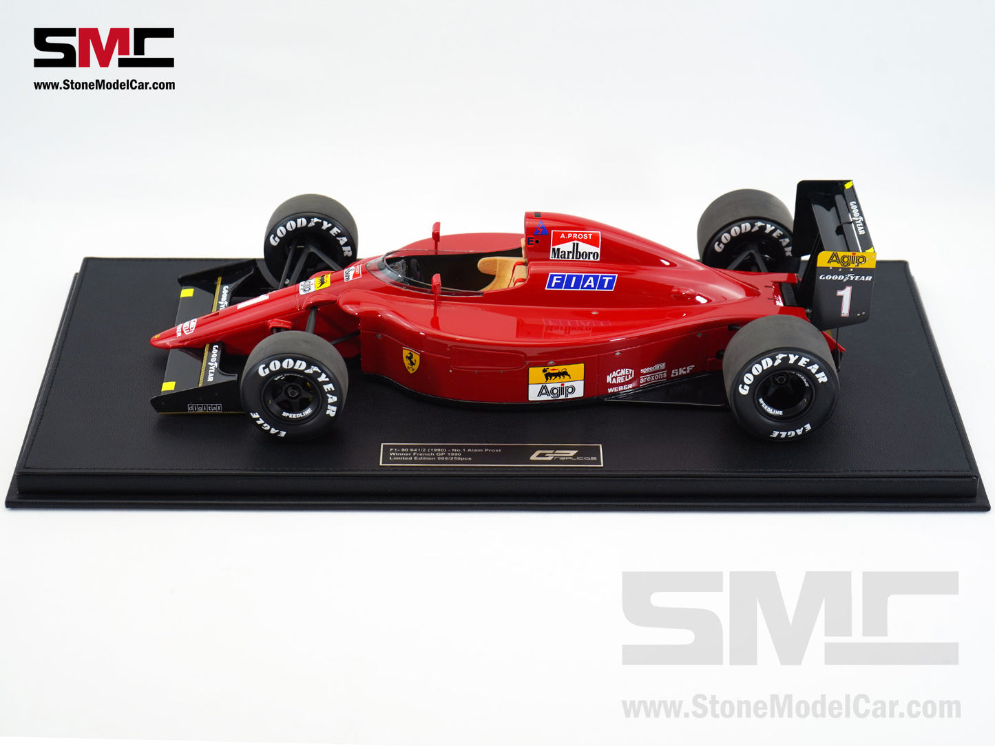 Ferrari F1 - 90 641/2 #1 Alain Prost French Winner 1990 GP Replicas 1:12 GP12-22C with Marlboro Decal