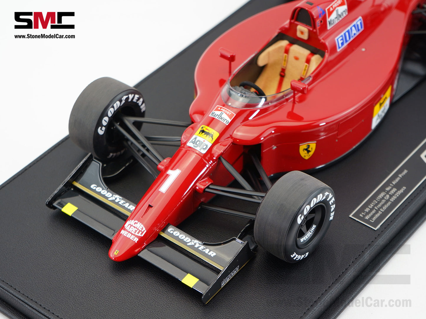 Ferrari F1 - 90 641/2 #1 Alain Prost French Winner 1990 GP Replicas 1:12 GP12-22C with Marlboro Decal