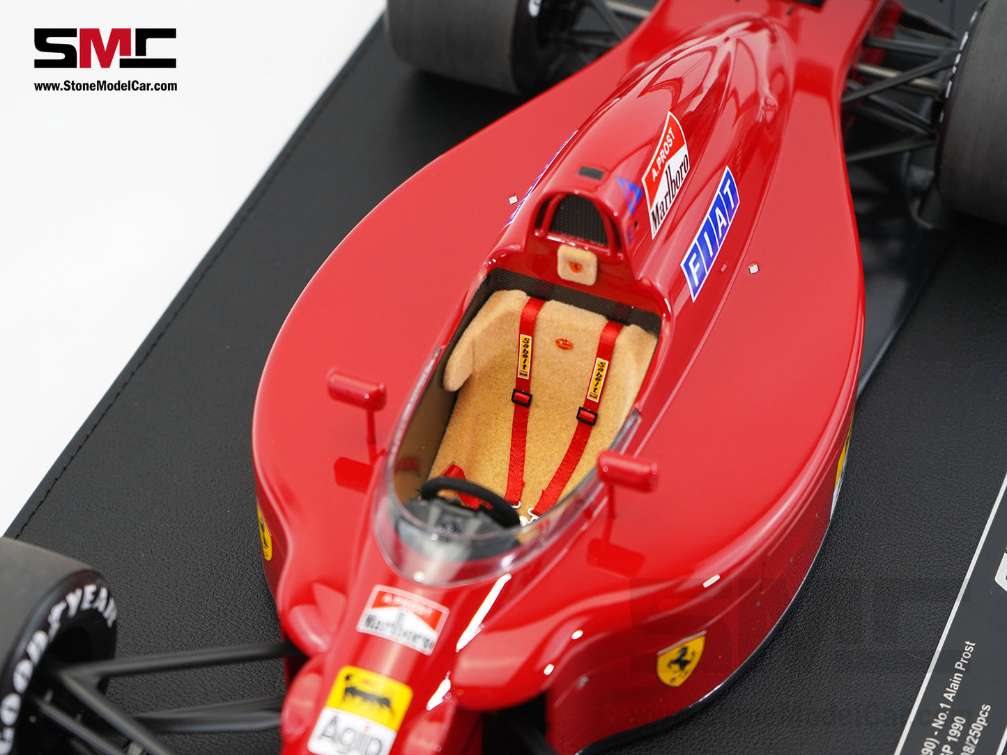 Ferrari F1 - 90 641/2 #1 Alain Prost French Winner 1990 GP Replicas 1:12 GP12-22C with Marlboro Decal