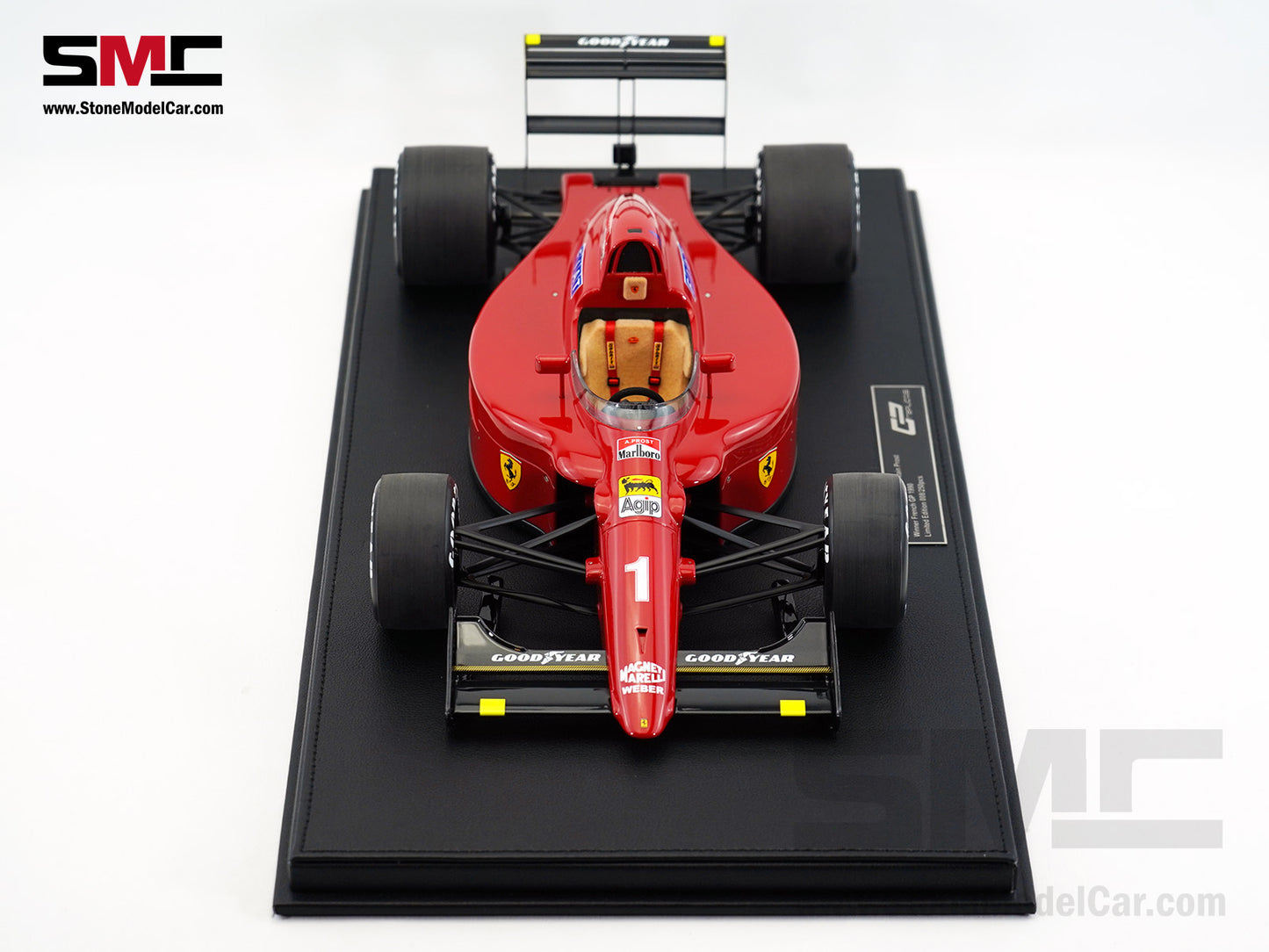 Ferrari F1 - 90 641/2 #1 Alain Prost French Winner 1990 GP Replicas 1:12 GP12-22C with Marlboro Decal