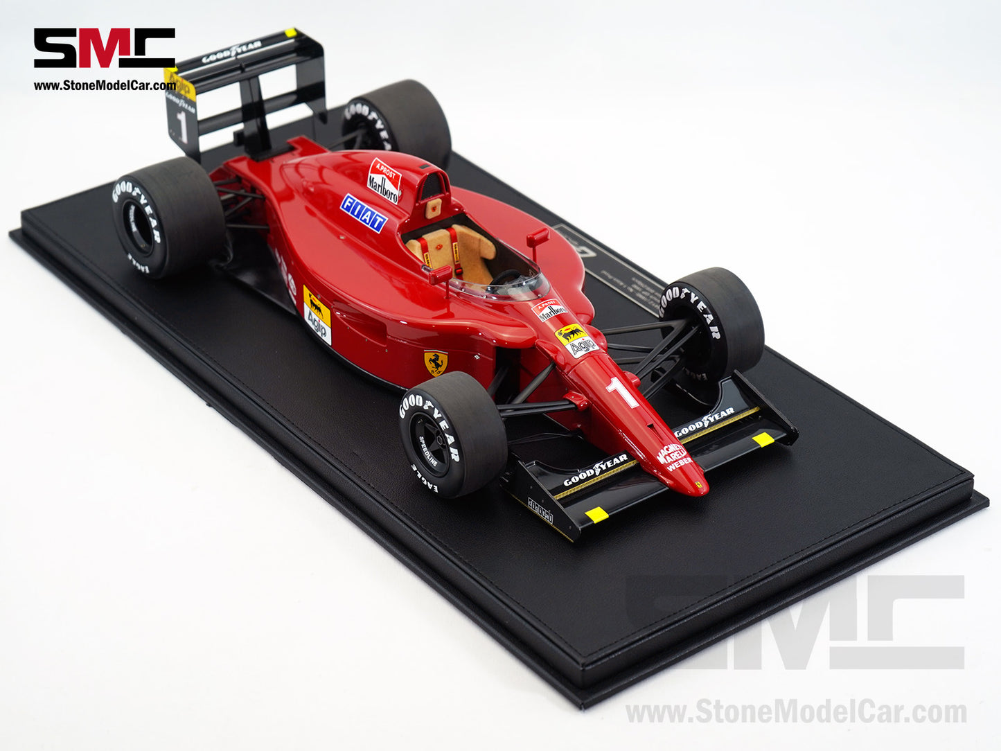 Ferrari F1 - 90 641/2 #1 Alain Prost French Winner 1990 GP Replicas 1:12 GP12-22C with Marlboro Decal
