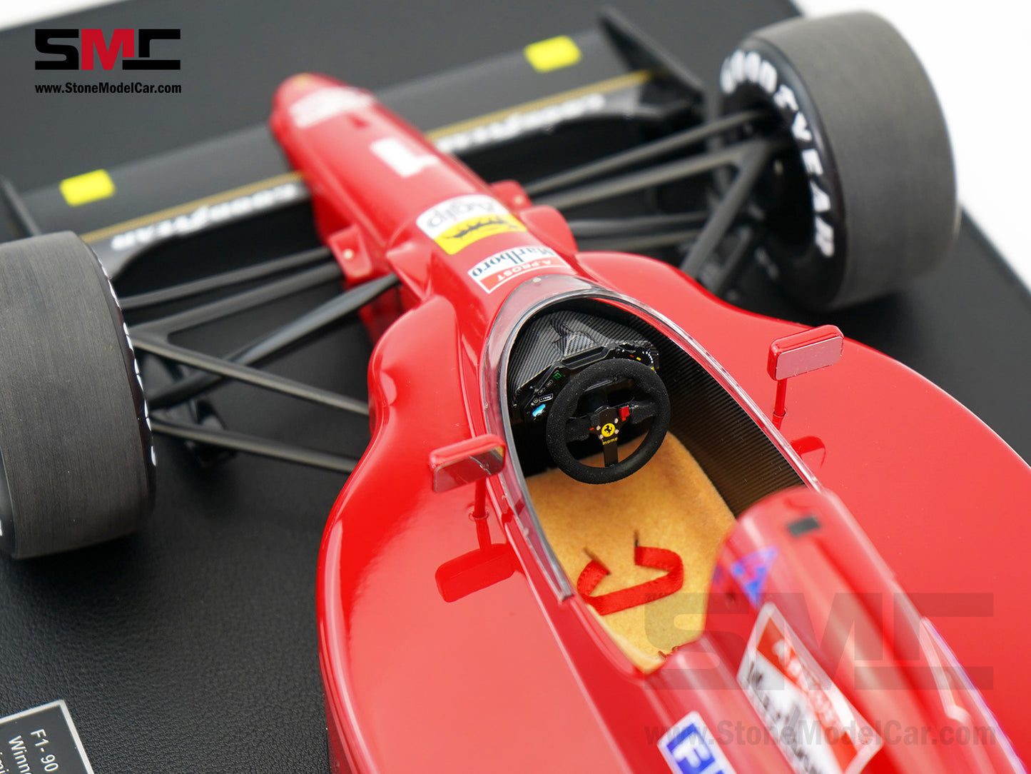 Ferrari F1 - 90 641/2 #1 Alain Prost French Winner 1990 GP Replicas 1:12 GP12-22C with Marlboro Decal