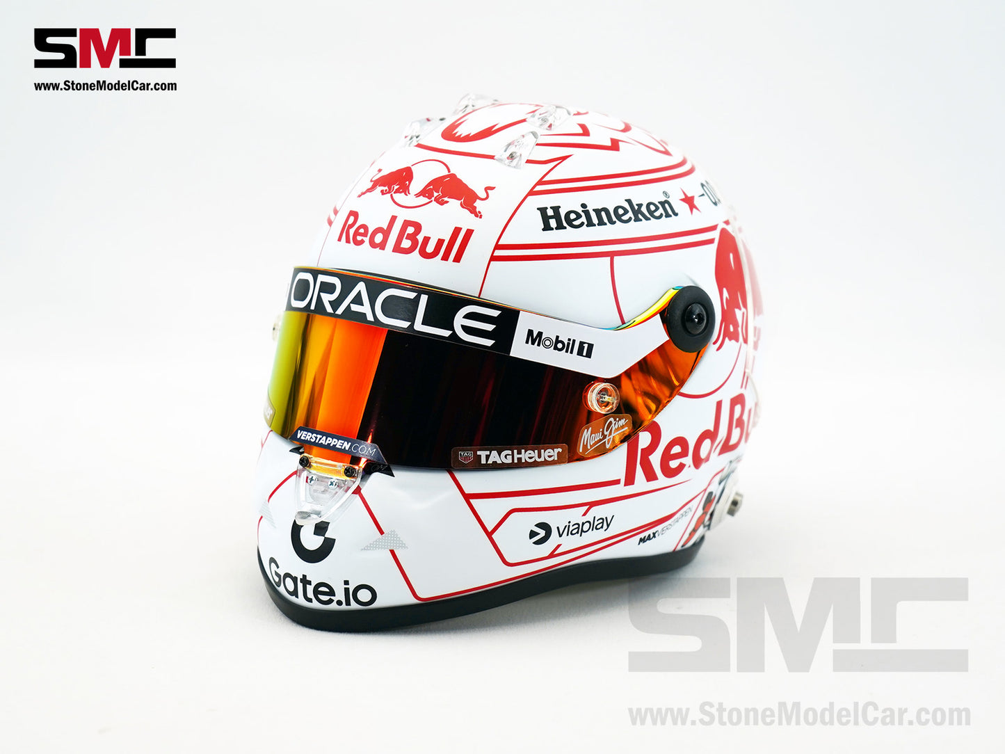 Red Bull F1 RB21 #1 Max Verstappen Japan GP 2025 Special Livery Schuberth 1:2 Miniature Helmet