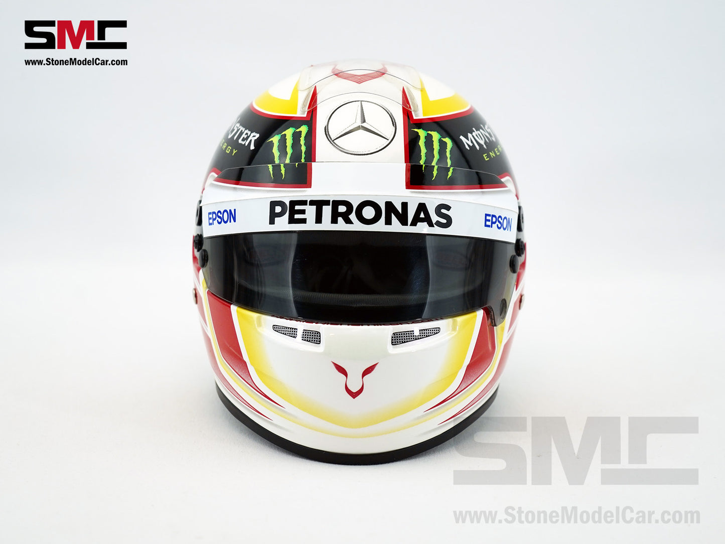 Mercedes F1 W06 #44 Lewis Hamilton US GP 2015 3x Times World Champion BELL 1:2 Miniature Helmet