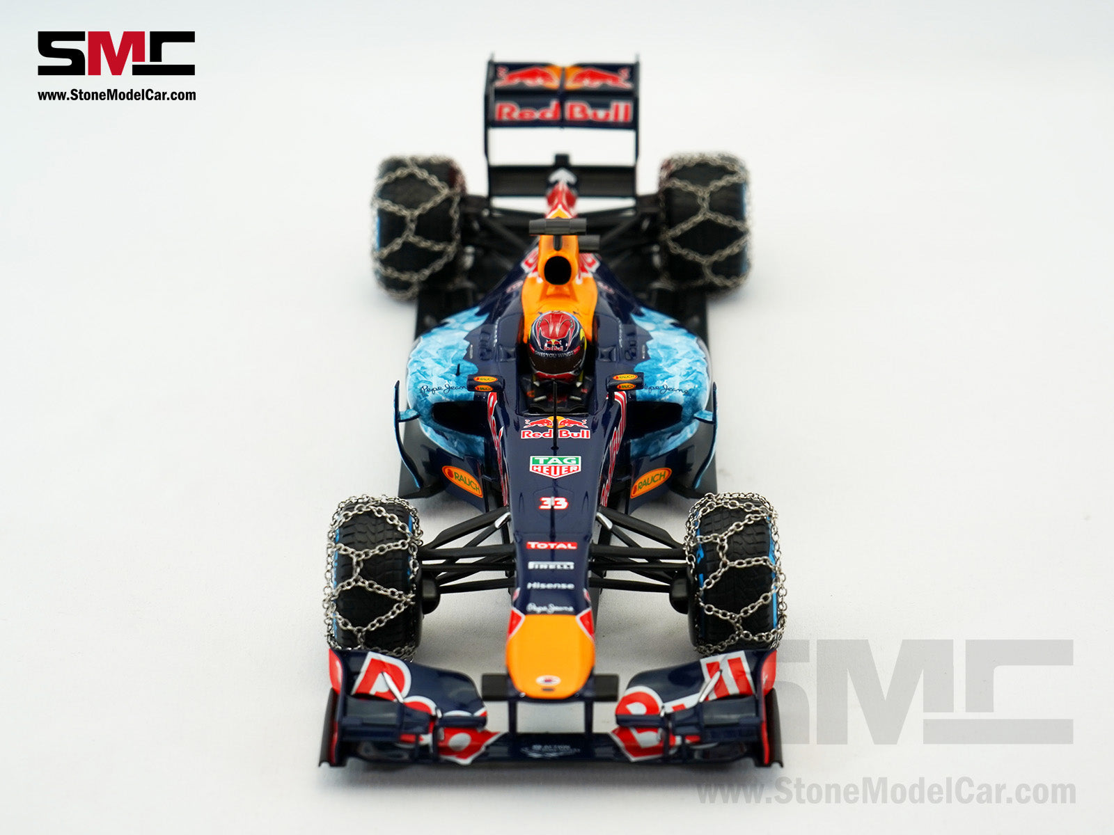 ☆MV限定500台☆1:18 RB7 フェルスタッペン スノーデモラン Ed.7 Pre-Owned] Red Bull F1 RB7 #33 Max Verstappen Sneeuw Snow