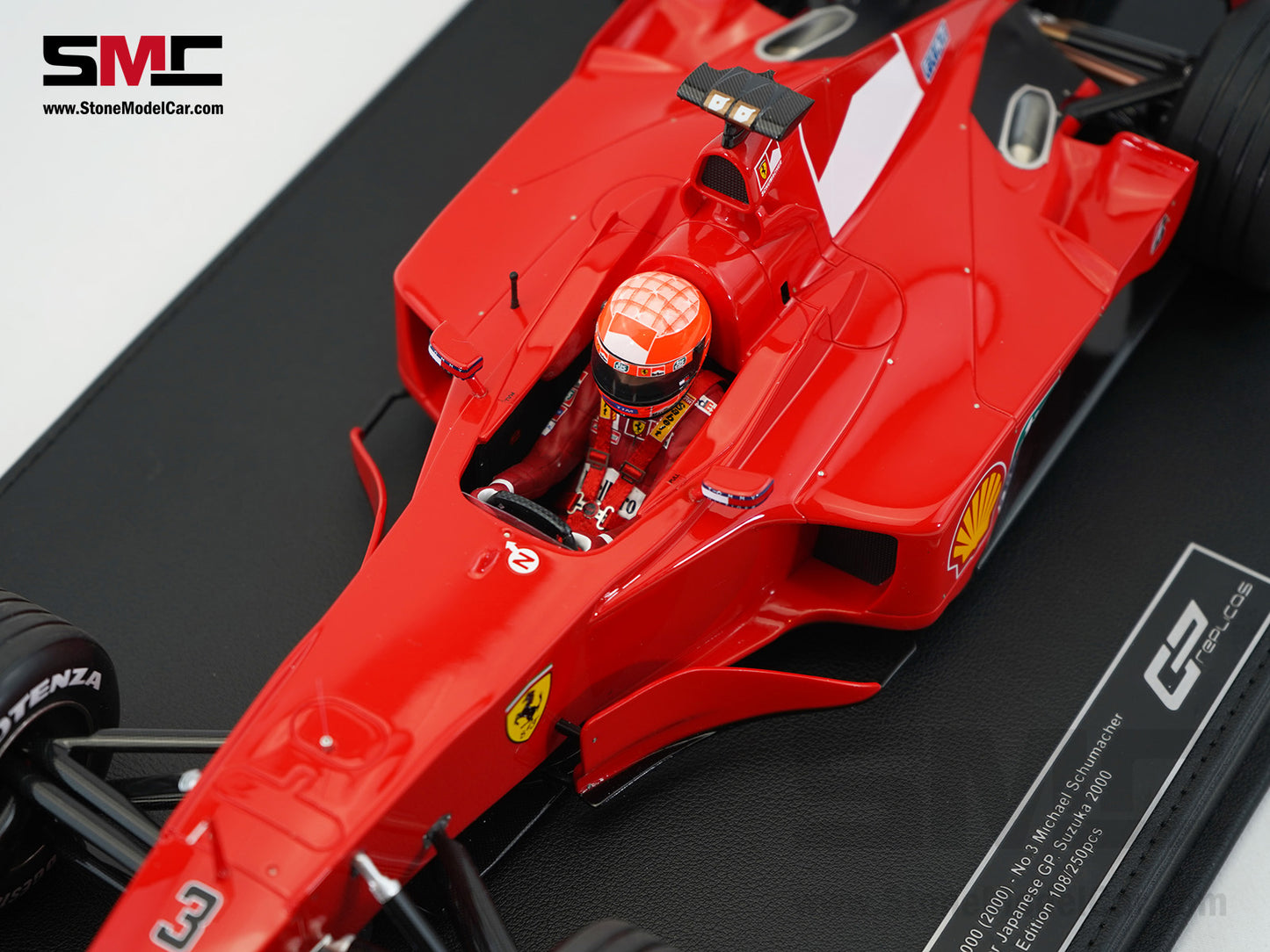 Ferrari F1 F1-2000 #3 Michael Schumacher Japan GP 2000 World Champion 1:12 GP REPLICAS GP1227CWD