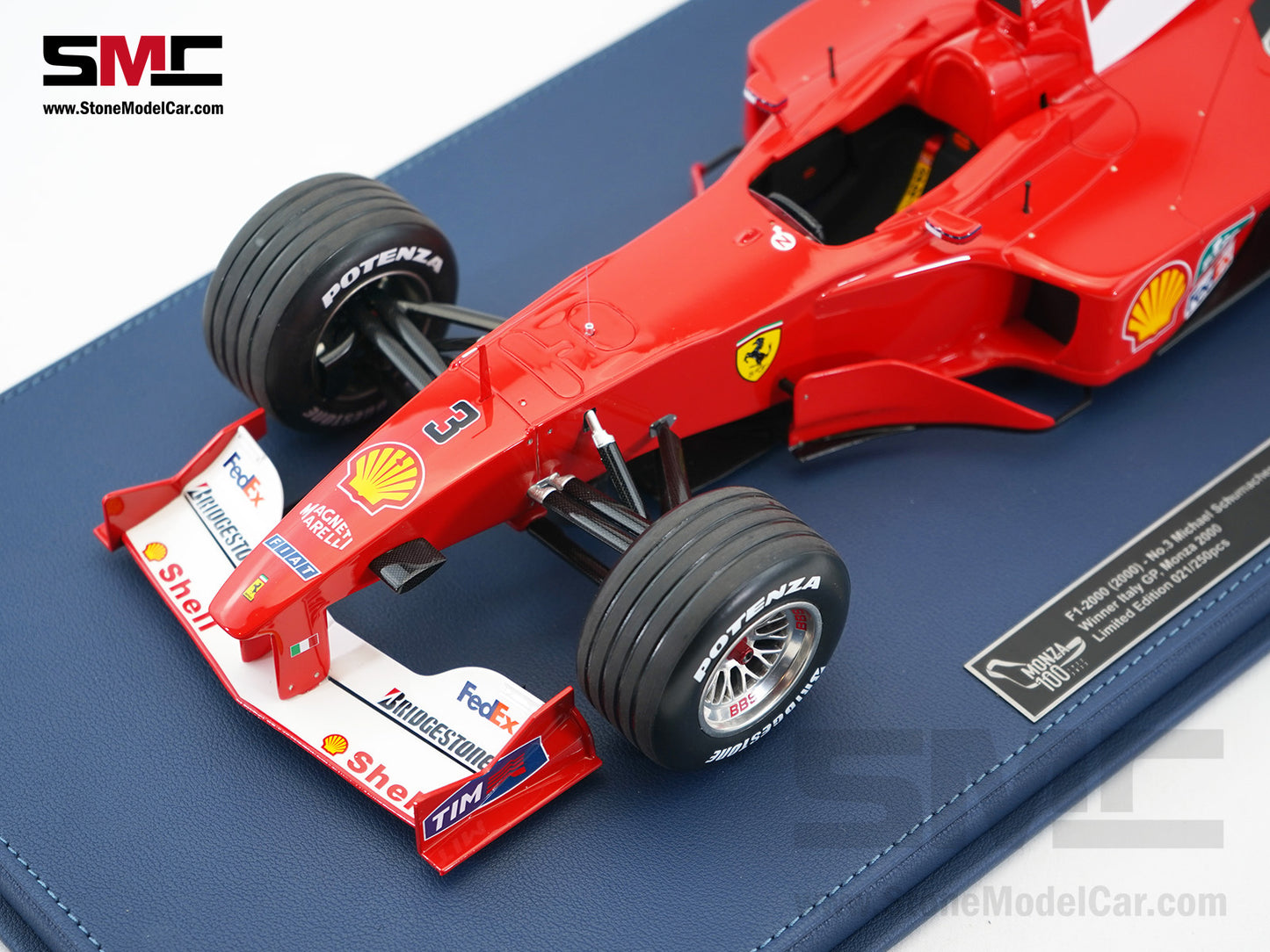 Ferrari F1 F1-2000 #3 Michael Schumacher Italy GP 2000 World Champion 1:12 GP REPLICAS Monza Special
