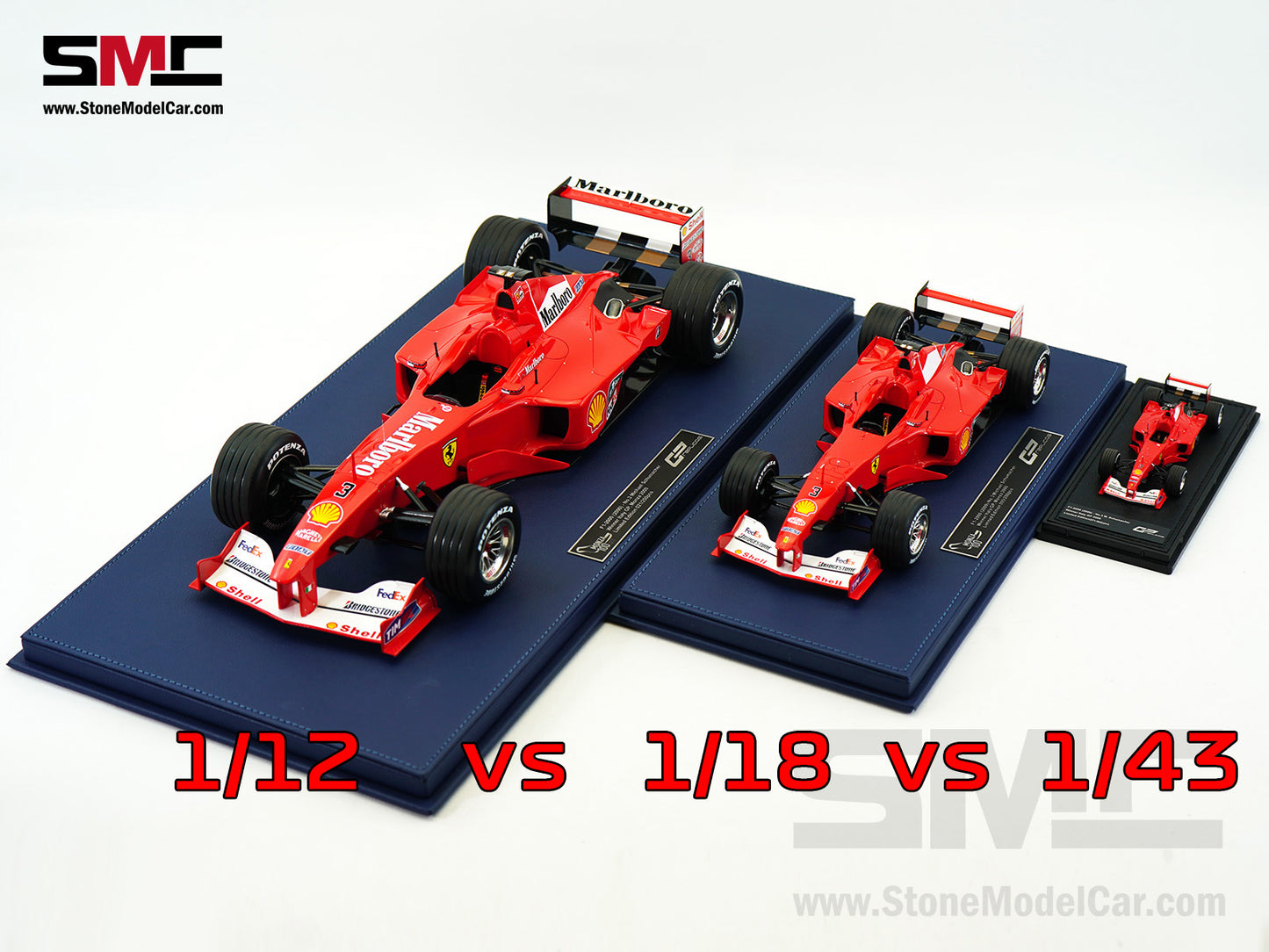 Ferrari F1 F1-2000 #3 Michael Schumacher Italy GP 2000 World Champion 1:12 GP REPLICAS Special w Decal