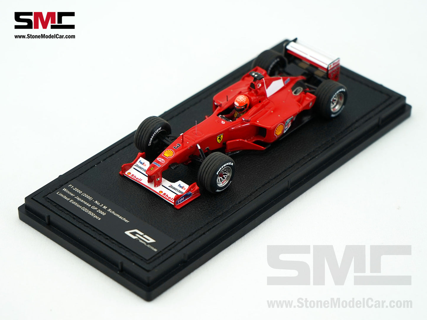 Ferrari F1 F1-2000 #3 Michael Schumacher Japan GP 2000 World Champion 1:43 GP REPLICAS GP4343CWD