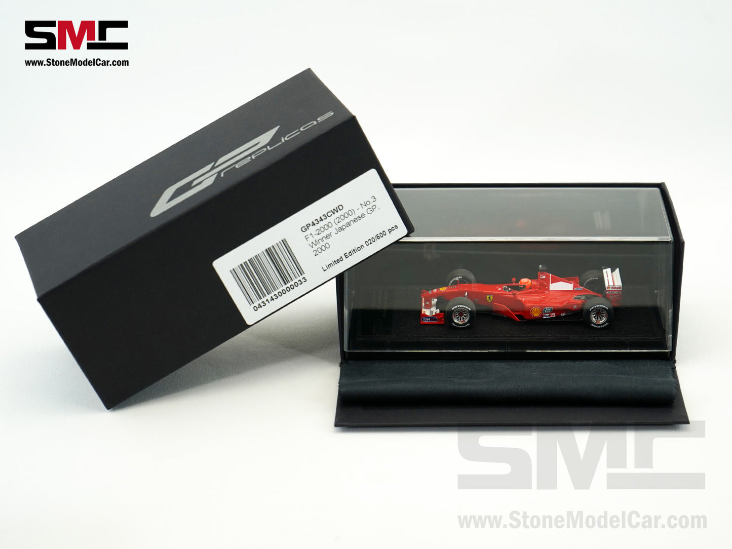 Ferrari F1 F1-2000 #3 Michael Schumacher Japan GP 2000 World Champion 1:43 GP REPLICAS GP4343CWD
