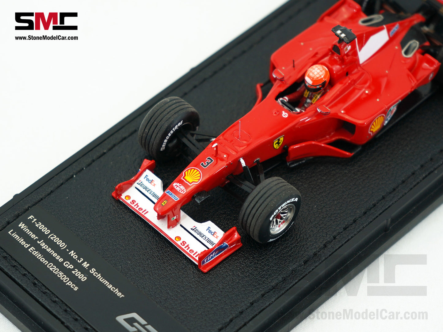Ferrari F1 F1-2000 #3 Michael Schumacher Japan GP 2000 World Champion 1:43 GP REPLICAS GP4343CWD