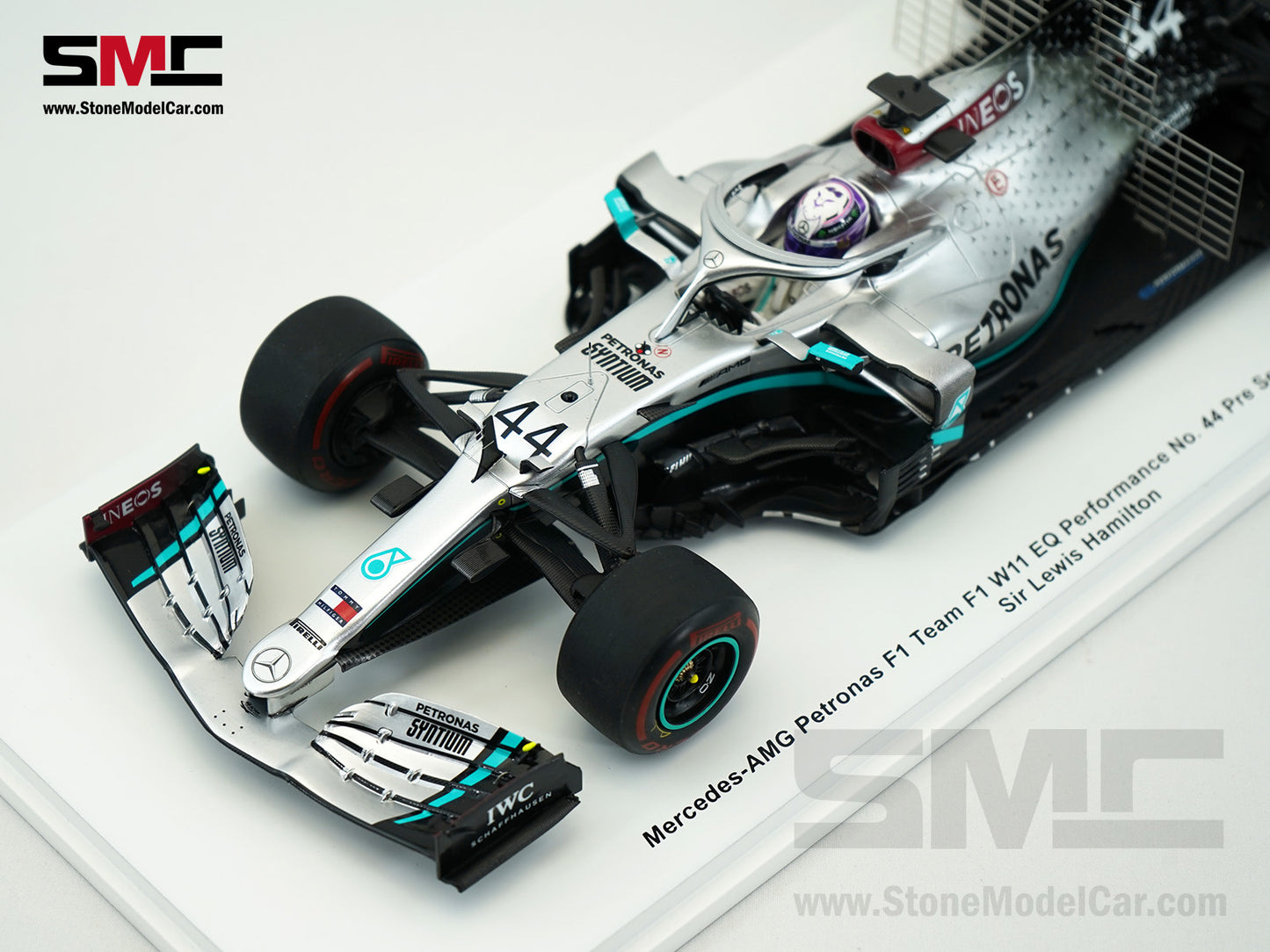 2020 7x World Champion Mercedes F1 W11 #44 Lewis Hamilton Barcelona Test 1:18 Spark 18SP271