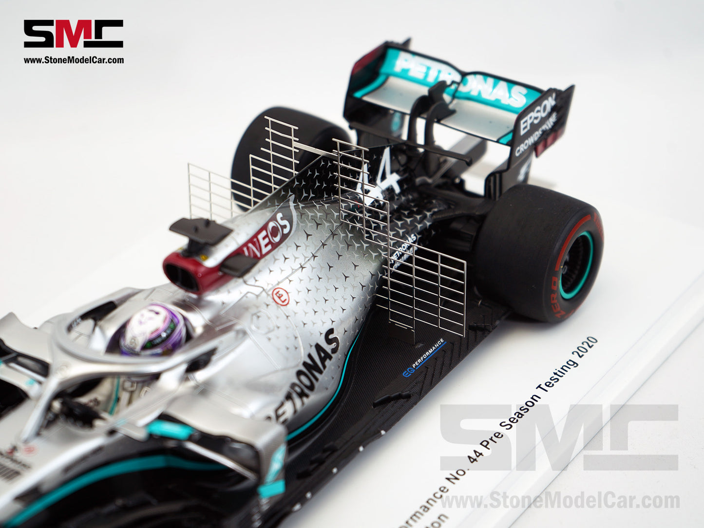 2020 7x World Champion Mercedes F1 W11 #44 Lewis Hamilton Barcelona Test 1:18 Spark 18SP271