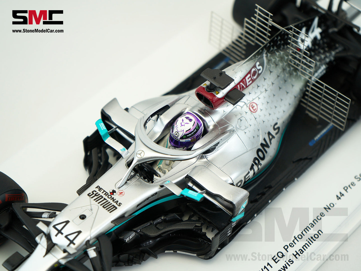 2020 7x World Champion Mercedes F1 W11 #44 Lewis Hamilton Barcelona Test 1:18 Spark 18SP271