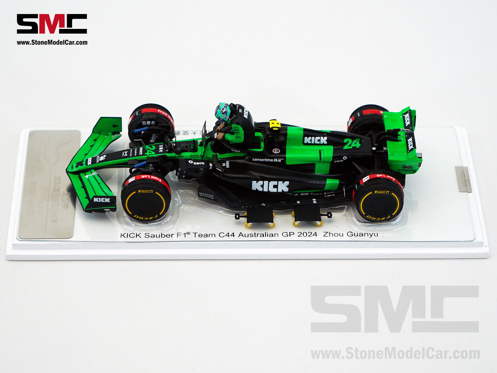 Stake F1 KICK Sauber C44 #24 Zhou Guanyu Australian GP Start Race