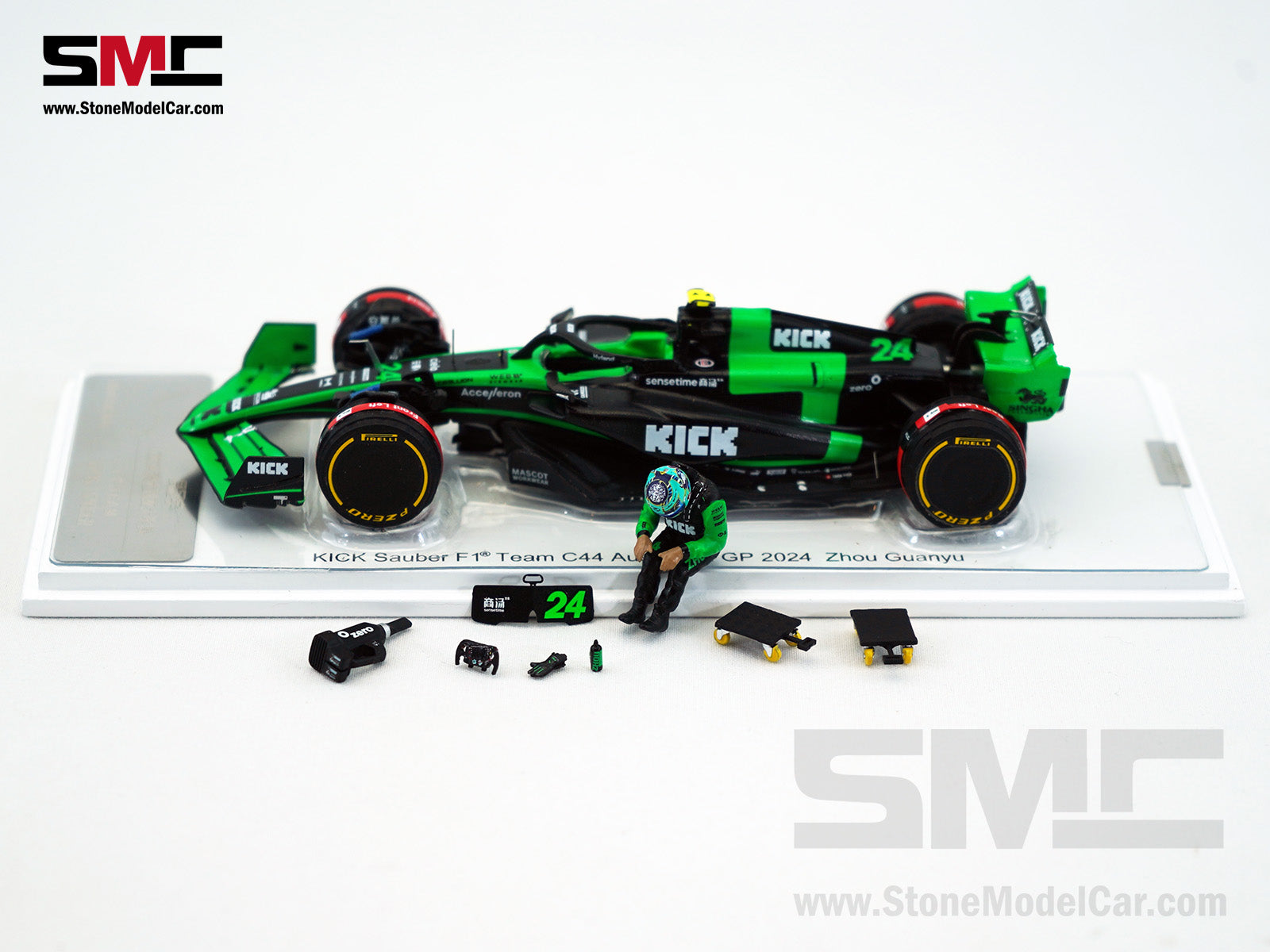 Stake F1 KICK Sauber C44 #24 Zhou Guanyu Australian GP Start Race