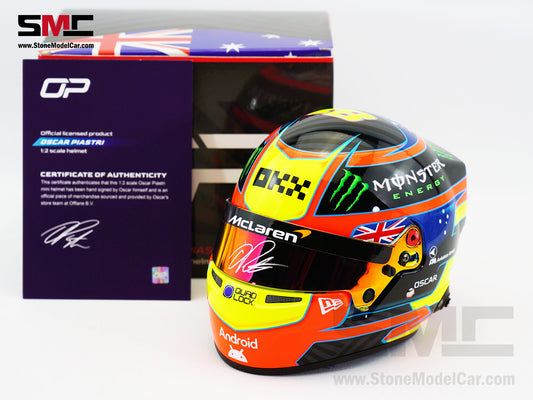 McLaren F1 MCL39 #81 Oscar Piastri Season 2025 BELL 1:2 Official Signed Helmet