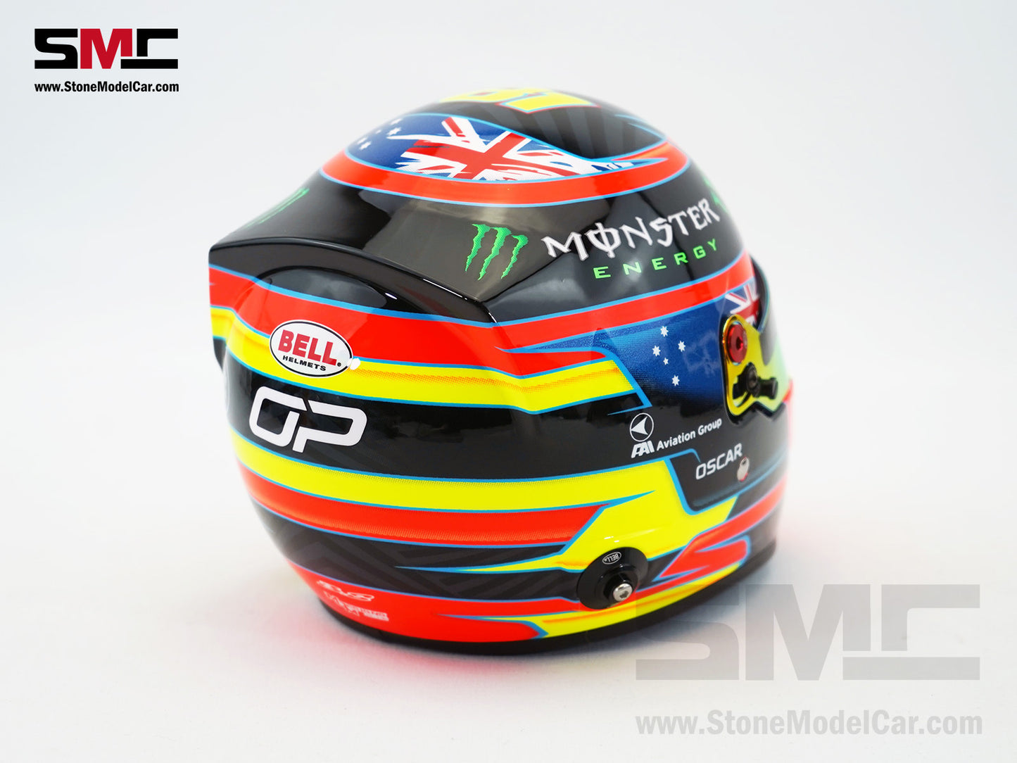 McLaren F1 MCL39 #81 Oscar Piastri Season 2025 BELL 1:2 Miniature Helmet