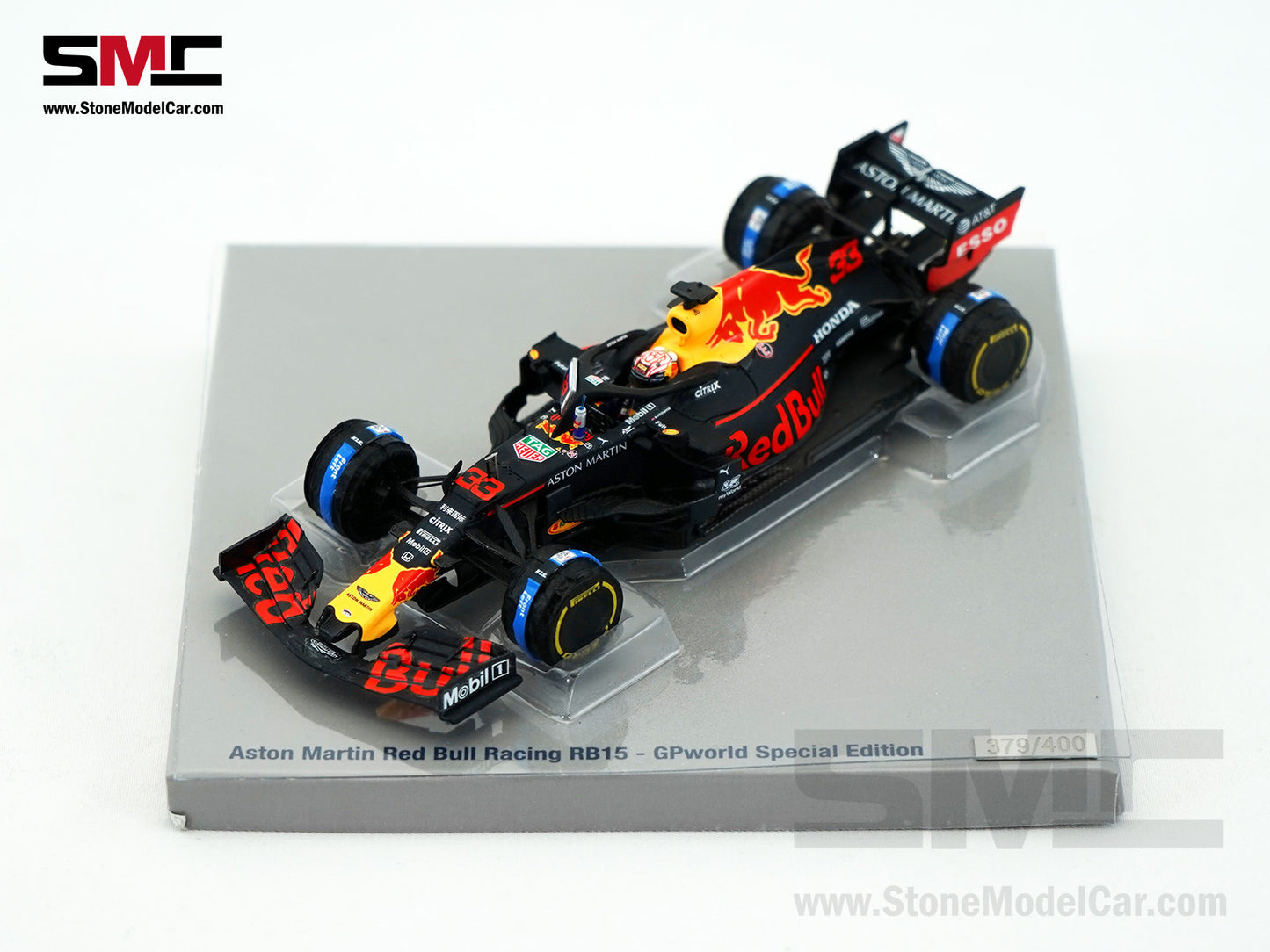 Red Bull F1 RB15 #33 Max Verstappen Hungary GP 2019 1st Career Pole Spark 1:43 Special Edition