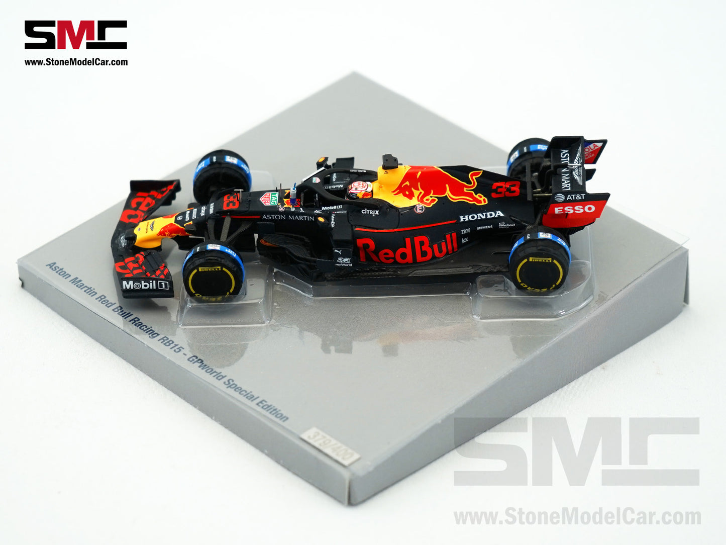 Red Bull F1 RB15 #33 Max Verstappen Hungary GP 2019 1st Career Pole Spark 1:43 Special Edition