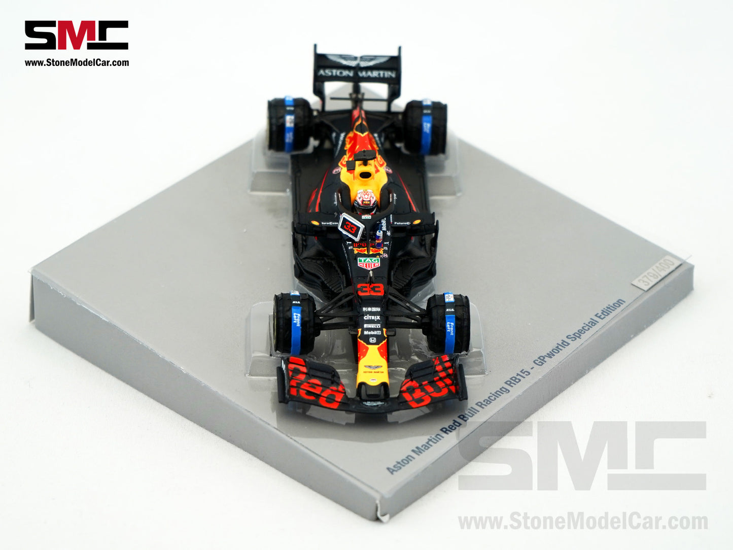 Red Bull F1 RB15 #33 Max Verstappen Hungary GP 2019 1st Career Pole Spark 1:43 Special Edition